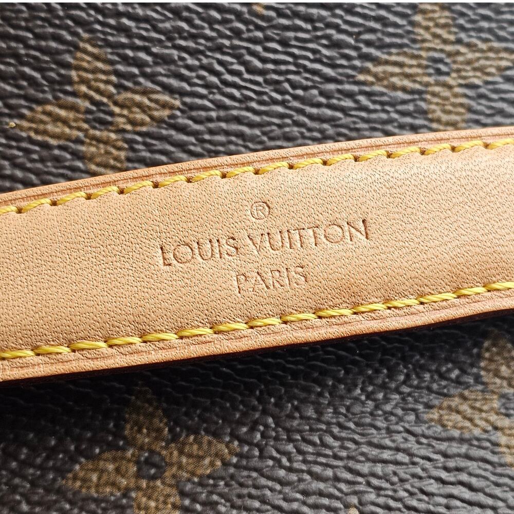 Louis Vuitton Nice Mini Vanity Case Monogram Canvas Beauty Bag Brown - Preowned - Picture 9 of 12